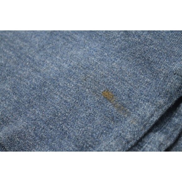 Mens Polo Ralph Lauren Polo Short Sleeve Shirt Distressed Navy Red Pony L - Picture 6 of 10